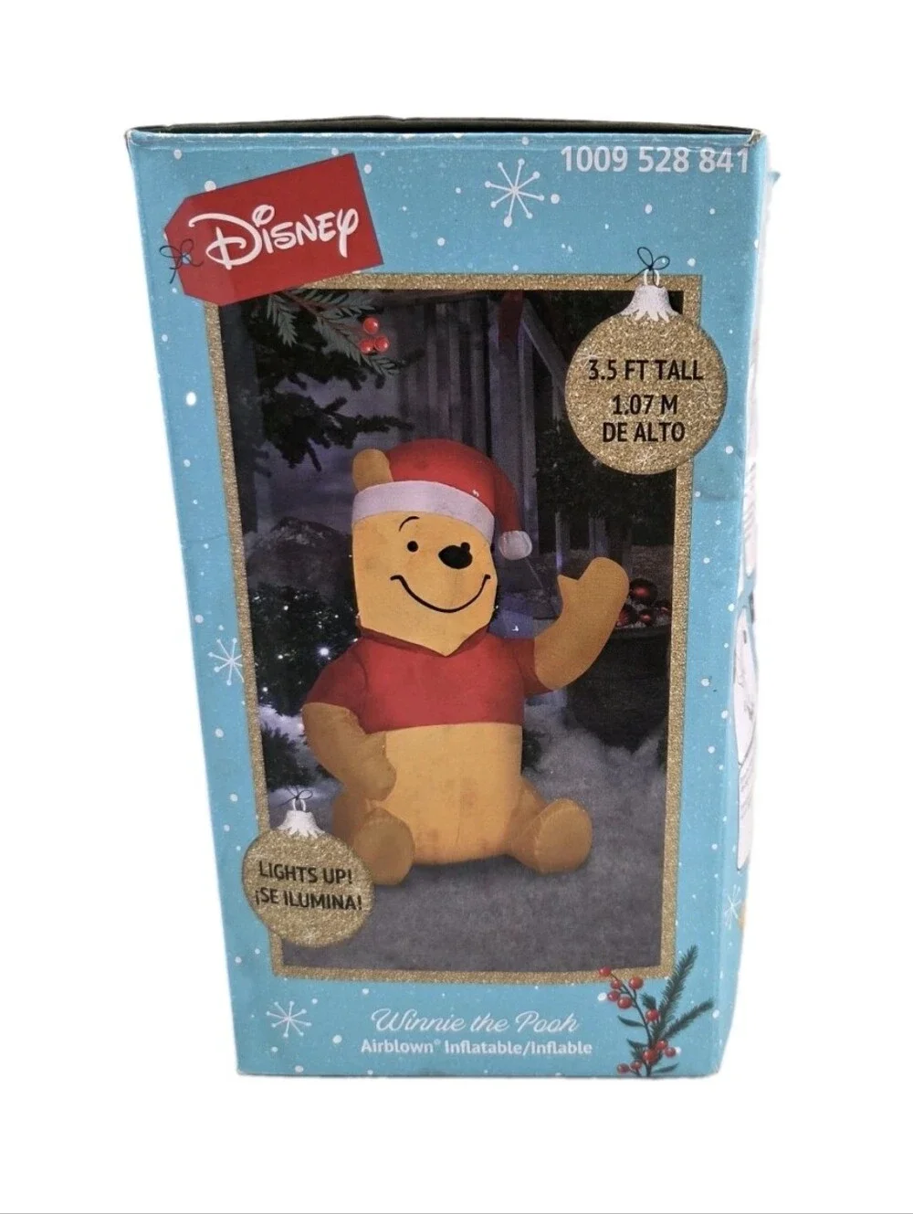 Gemmy Disney Winnie the Pooh 3.5FT Airblown Inflatable Christmas Yard Decor